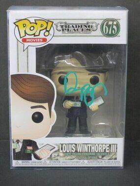 Dan Aykroyd signed Funko Pop! Vinyl: Louis Winthorpe III #675 w/COA